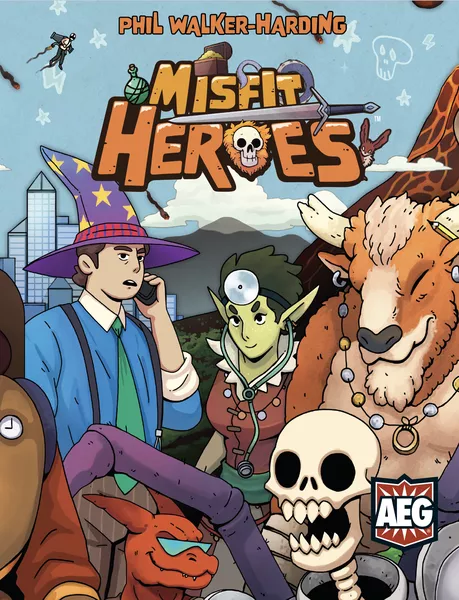 Misfit Heroes (Bordspellen), AEG