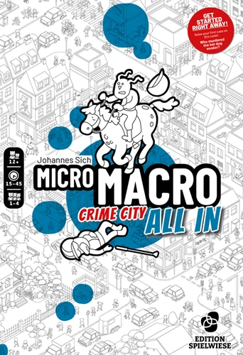 MicroMacro Crime City 3: All In (ENG) (2026) (Bordspellen), Edition Spielweise