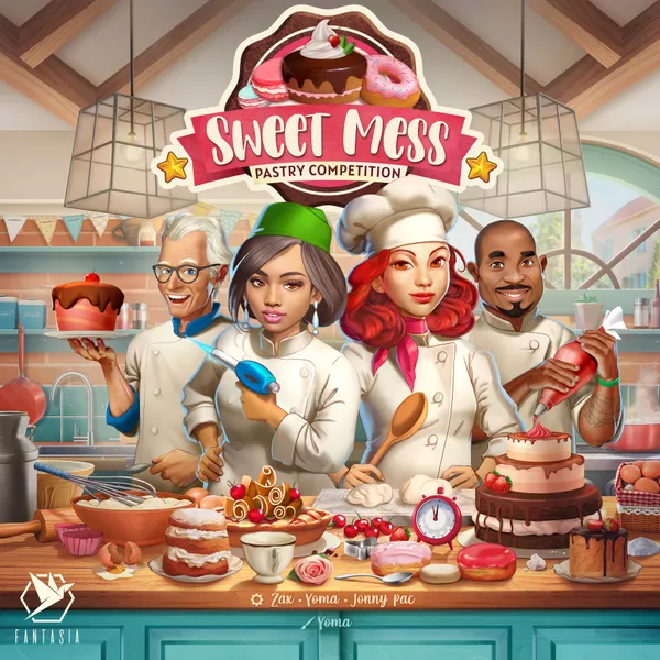 Sweet Mess: Pastry Competition (Bordspellen), Fantasia Games