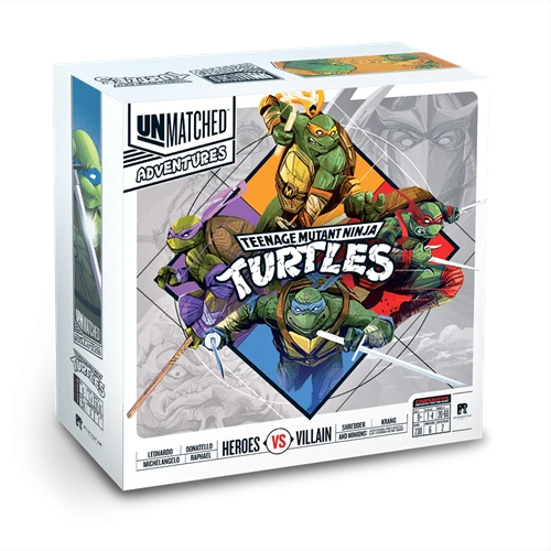 Unmatched: Teenage Mutant Ninja Turtles (Bordspellen), Iello