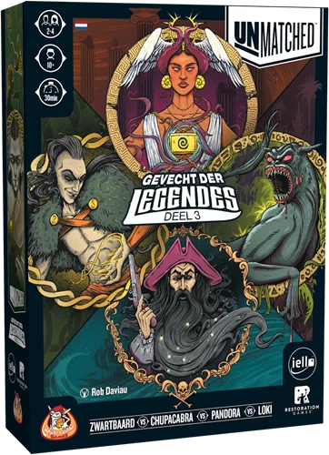 Unmatched: Gevecht der Legendes 3 (Bordspellen), White Goblin Games