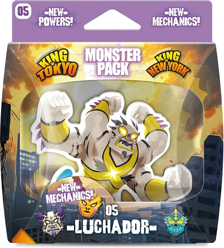 KIng of Tokyo Monster Pack Uitbreiding: Luchador (Bordspellen), Iello