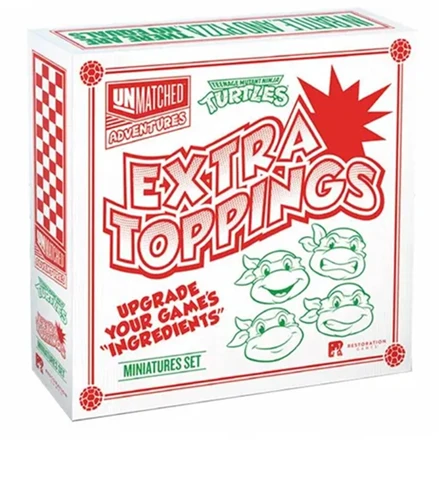 Unmatched TMNT Uitbreiding: Ultimate Miniatures Pack (Bordspellen), Iello