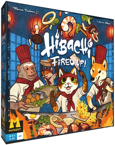 Hibachi: Fired Up! (Bordspellen), Matagot