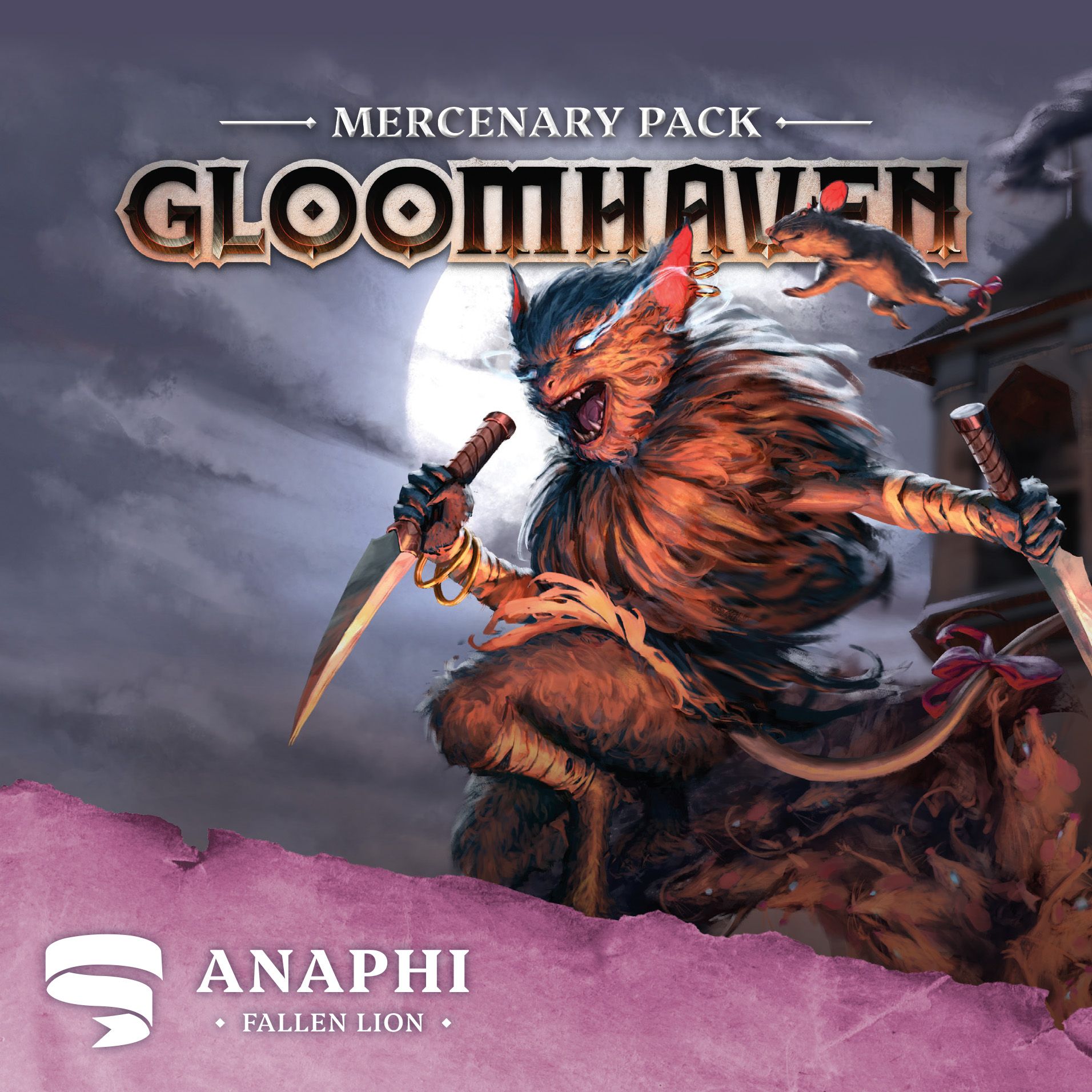 Gloomhaven: Mercenary Pack - Anaphi, Fallen Lion (Bordspellen), Cephalofair Games