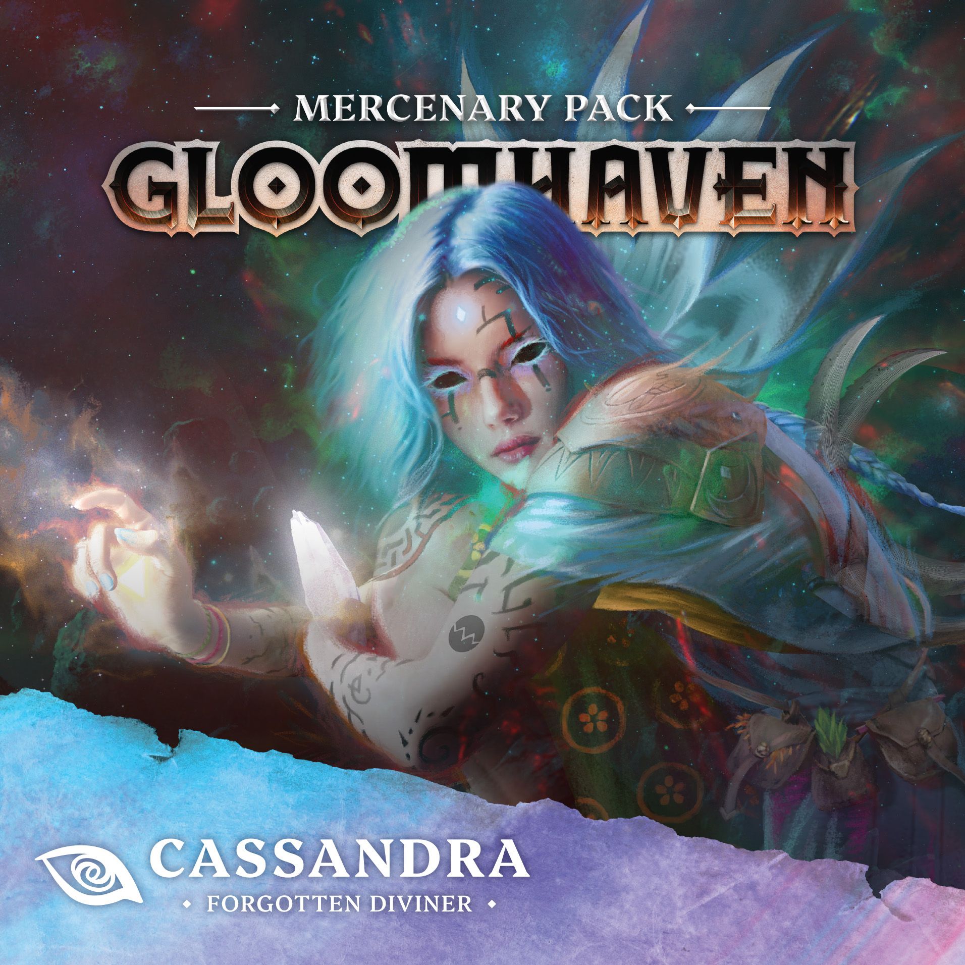 Gloomhaven: Mercenary Pack - Cassandra, Forgotten Diviner (Bordspellen), Cephalofair Games