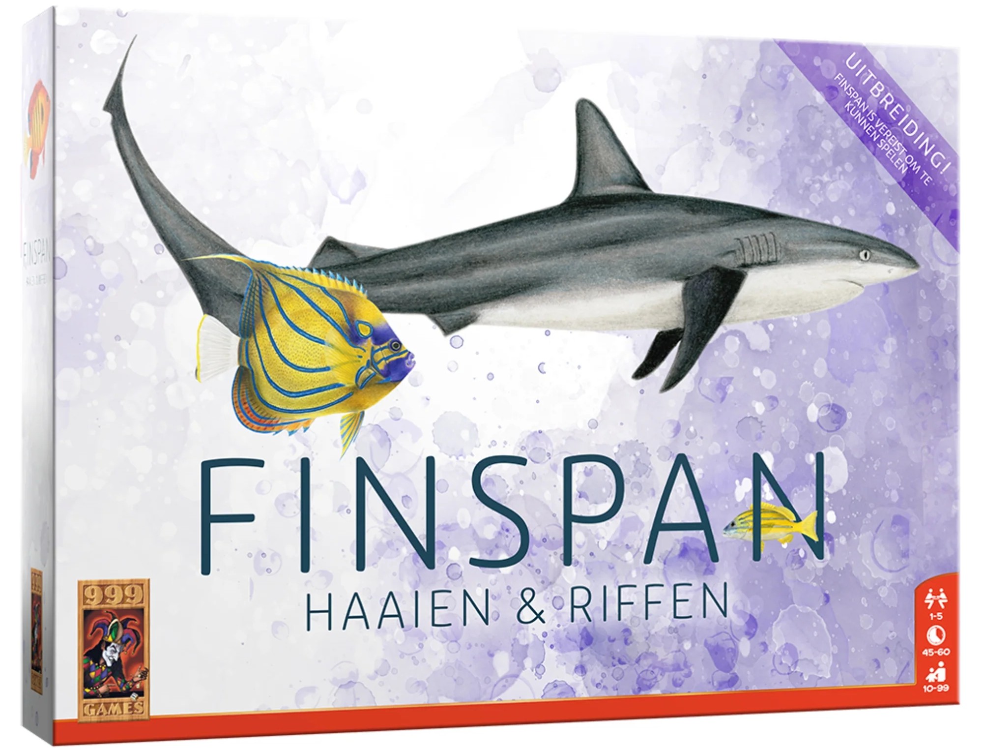 Finspan Uitbreiding: Haaien & Riffen (Bordspellen), 999 Games