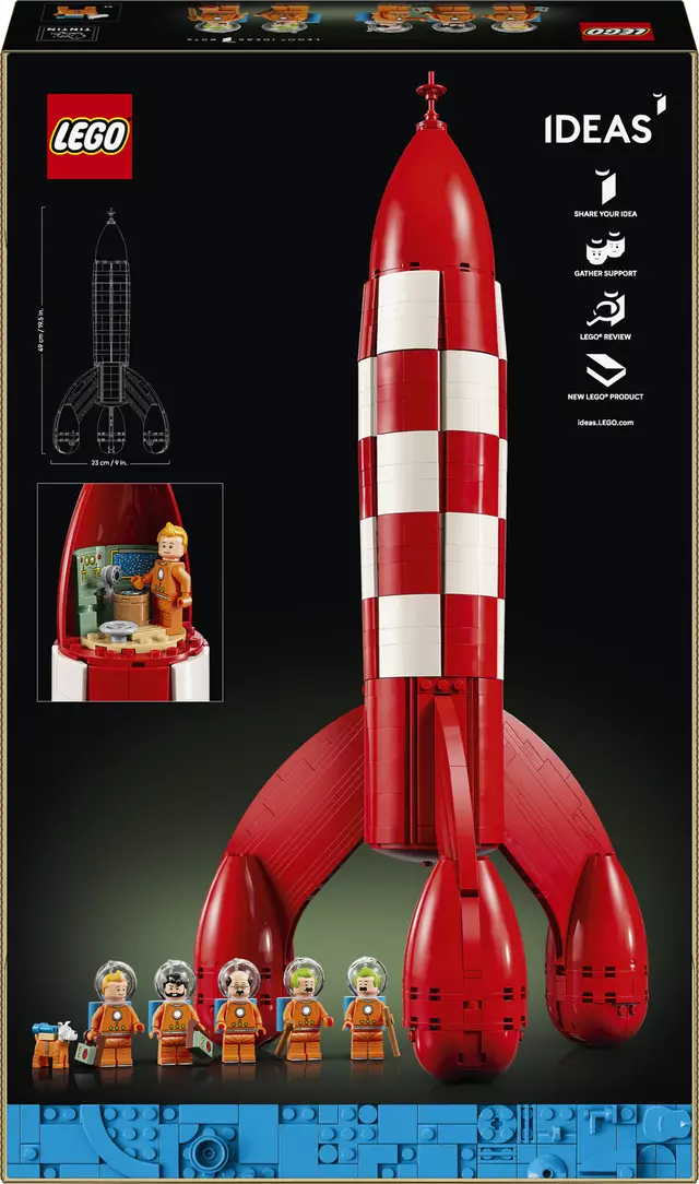 Boxart van Kuifje Maanraket (Ideas) (21367) (Ideas), Ideas