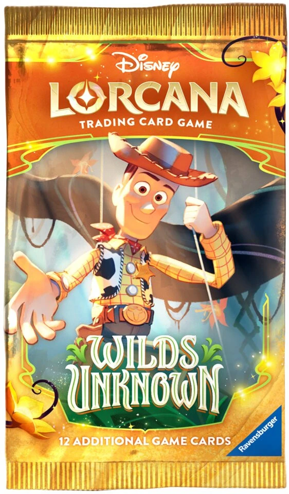 Disney Lorcana: Wilds Unknown - Booster Pack (Bordspellen), Ravensburger