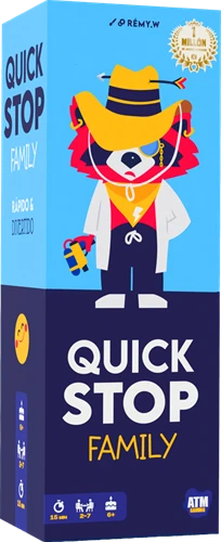 Quickstop - Familie Editie (Bordspellen), ATM Gaming