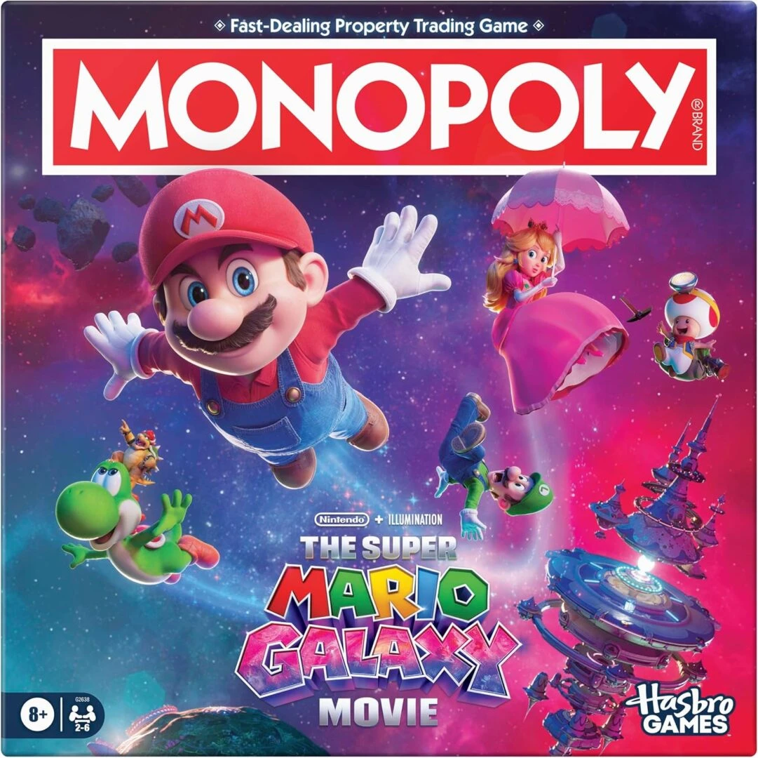 Monopoly: The Super Mario Galaxy Movie (Bordspellen), Hasbro