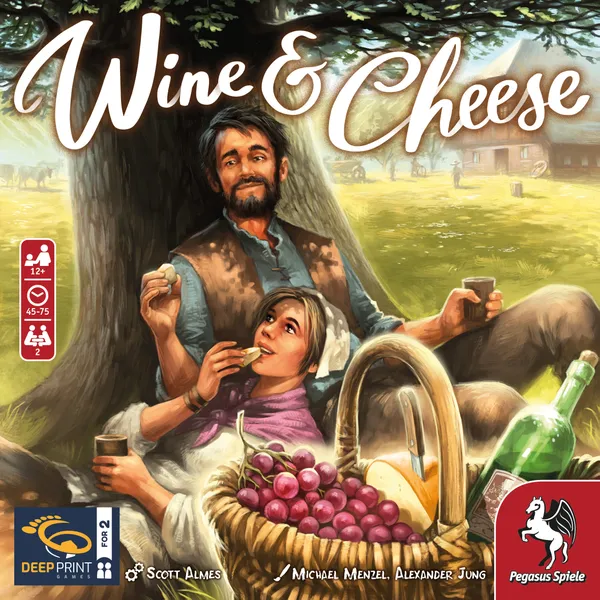 Wine & Cheese (Bordspellen), Deep Print Games Wine & Cheese (Bordspellen), Deep Print Games