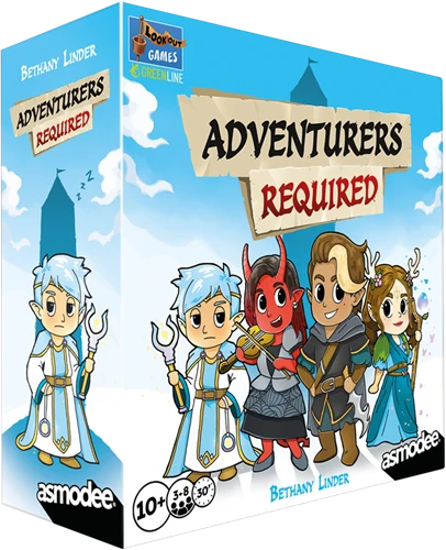 Adventurers Required (Bordspellen), Asmodee Adventurers Required (Bordspellen), Asmodee