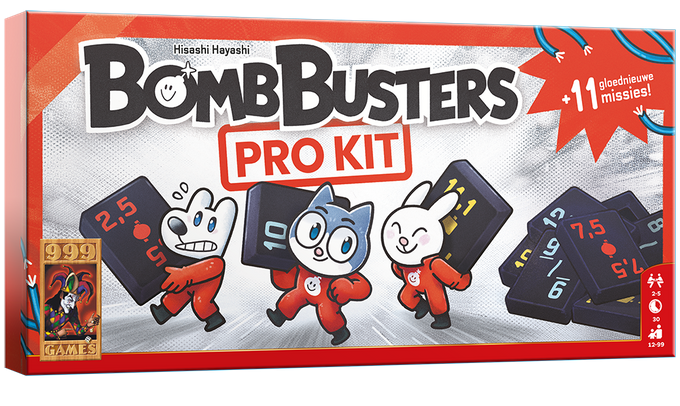 Bomb Busters Uitbreiding: Pro Kit (Bordspellen), 999 Games Bomb Busters Uitbreiding: Pro Kit (Bordspellen), 999 Games