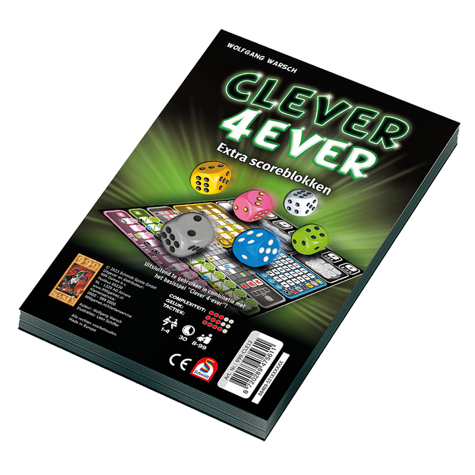 Clever 4Ever Scoreblokken (Bordspellen), 999 Games