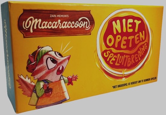 Macaraccoon Uitbreiding: Niet Opeten (Bordspellen), Mysterion Games