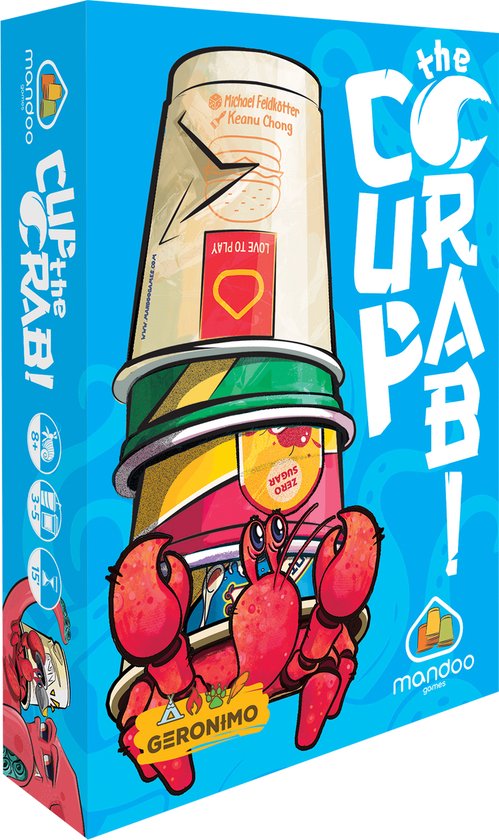 Cup the Crab (Bordspellen), Geronimo Games Cup the Crab (Bordspellen), Geronimo Games