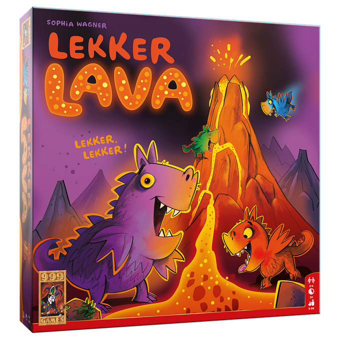 Lekker Lava (Bordspellen), 999 Games Lekker Lava (Bordspellen), 999 Games