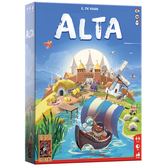 Alta (Bordspellen), 999 Games Alta (Bordspellen), 999 Games