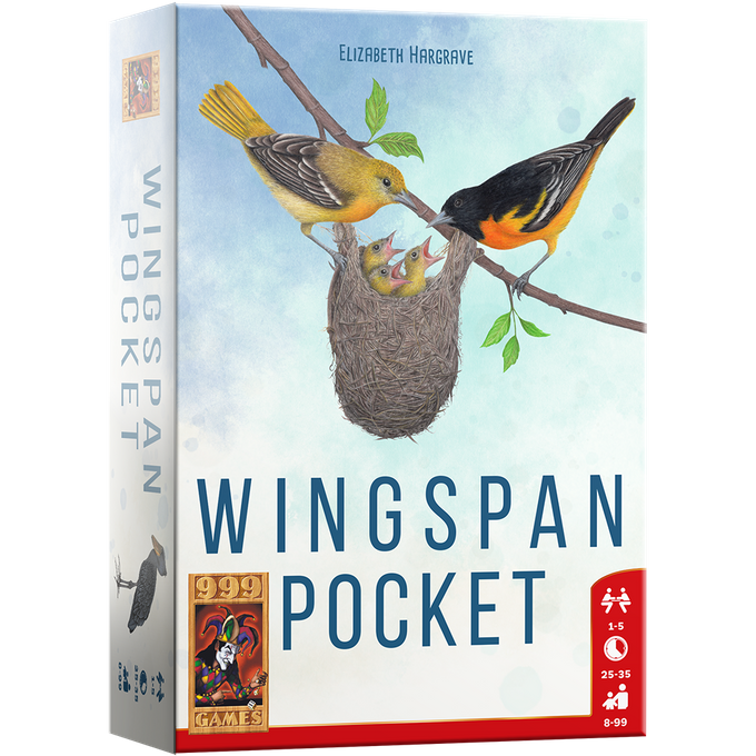 Wingspan Pocket (Bordspellen), 999 Games Wingspan Pocket (Bordspellen), 999 Games