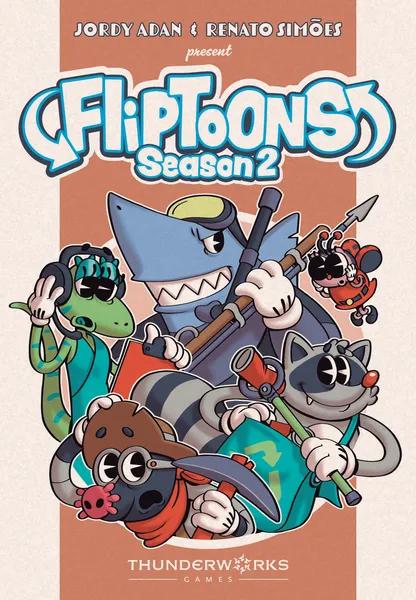 FlipToons: Season 2 (Bordspellen), Thunderworks Games FlipToons: Season 2 (Bordspellen), Thunderworks Games