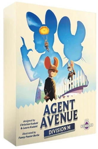 Agent Avenue Uitbreiding: Division M (Bordspellen), Nerdlab Games Agent Avenue Uitbreiding: Division M (Bordspellen), Nerdlab Games