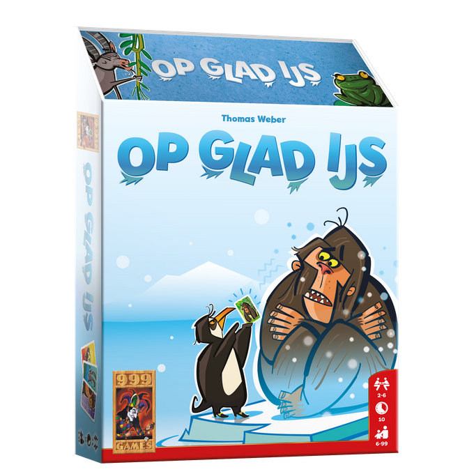 Op Glad Ijs (Bordspellen), 999 Games Op Glad Ijs (Bordspellen), 999 Games