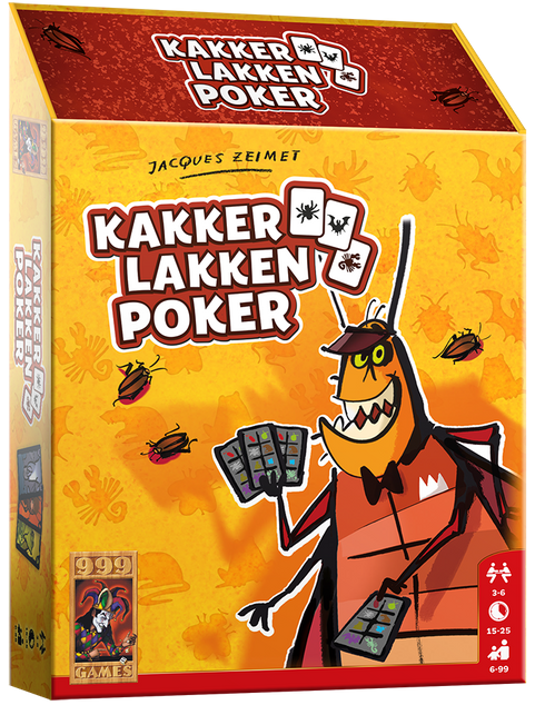 Kakkerlakkenpoker (2026) (Bordspellen), 999 Games Kakkerlakkenpoker (2026) (Bordspellen), 999 Games