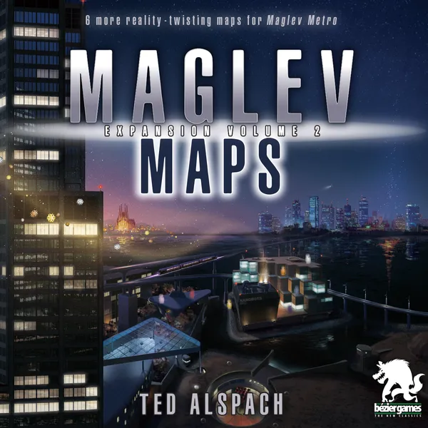 Maglev Metro Uitbreiding: Maps Volume 2 (Bordspellen), Bezier Games Maglev Metro Uitbreiding: Maps Volume 2 (Bordspellen), Bezier Games