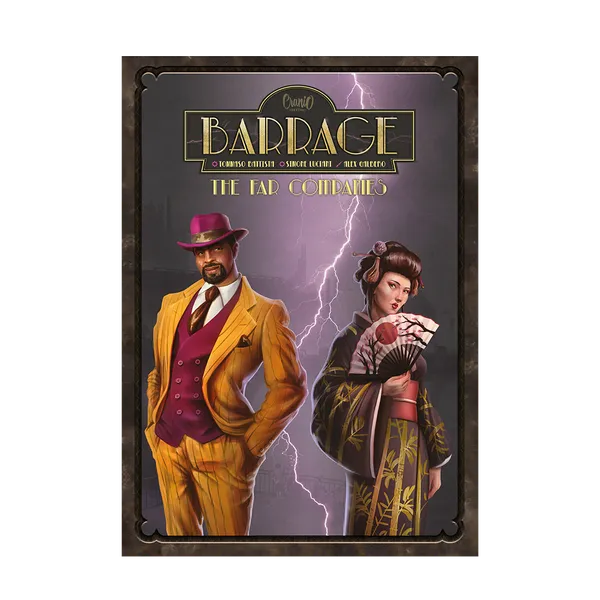 Barrage Uitbreiding: The Far Companies (Bordspellen), Cranio Creations Barrage Uitbreiding: The Far Companies (Bordspellen), Cranio Creations