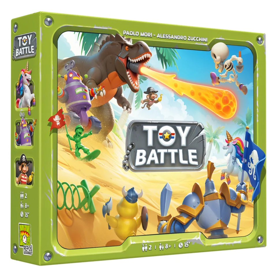 Toy Battle (NL) (Bordspellen), Repos Studios Toy Battle (NL) (Bordspellen), Repos Studios