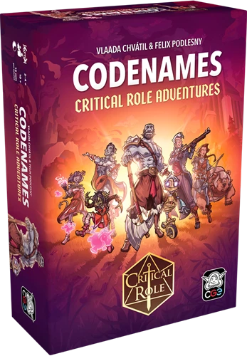 Codenames: Critical Roles Adventures (Bordspellen), Czech Games Codenames: Critical Roles Adventures (Bordspellen), Czech Games