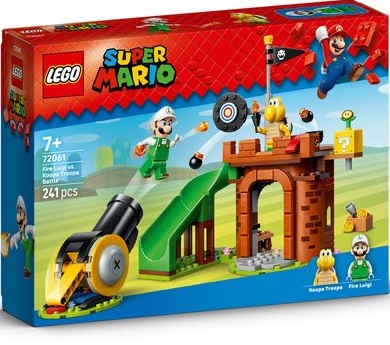 Boxart van Lego Fire Luigi vs. Koopa Troopa Battle (Super Mario) (72061) (SuperMario), Super Mario Boxart van Fire Luigi vs. Koopa Troopa Battle (Super Mario) (72061) (SuperMario), Super Mario