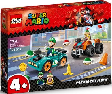 Boxart van Lego Luigi & Bowser Jr.'s Race -(Mario Kart) (72056) (SuperMario), Mario Kart Boxart van Luigi & Bowser Jr.'s Race -(Mario Kart) (72056) (SuperMario), Mario Kart