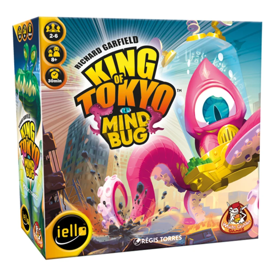 King of Tokyo: Mindbug (NL) (Bordspellen), White Goblin Games King of Tokyo: Mindbug (NL) (Bordspellen), White Goblin Games