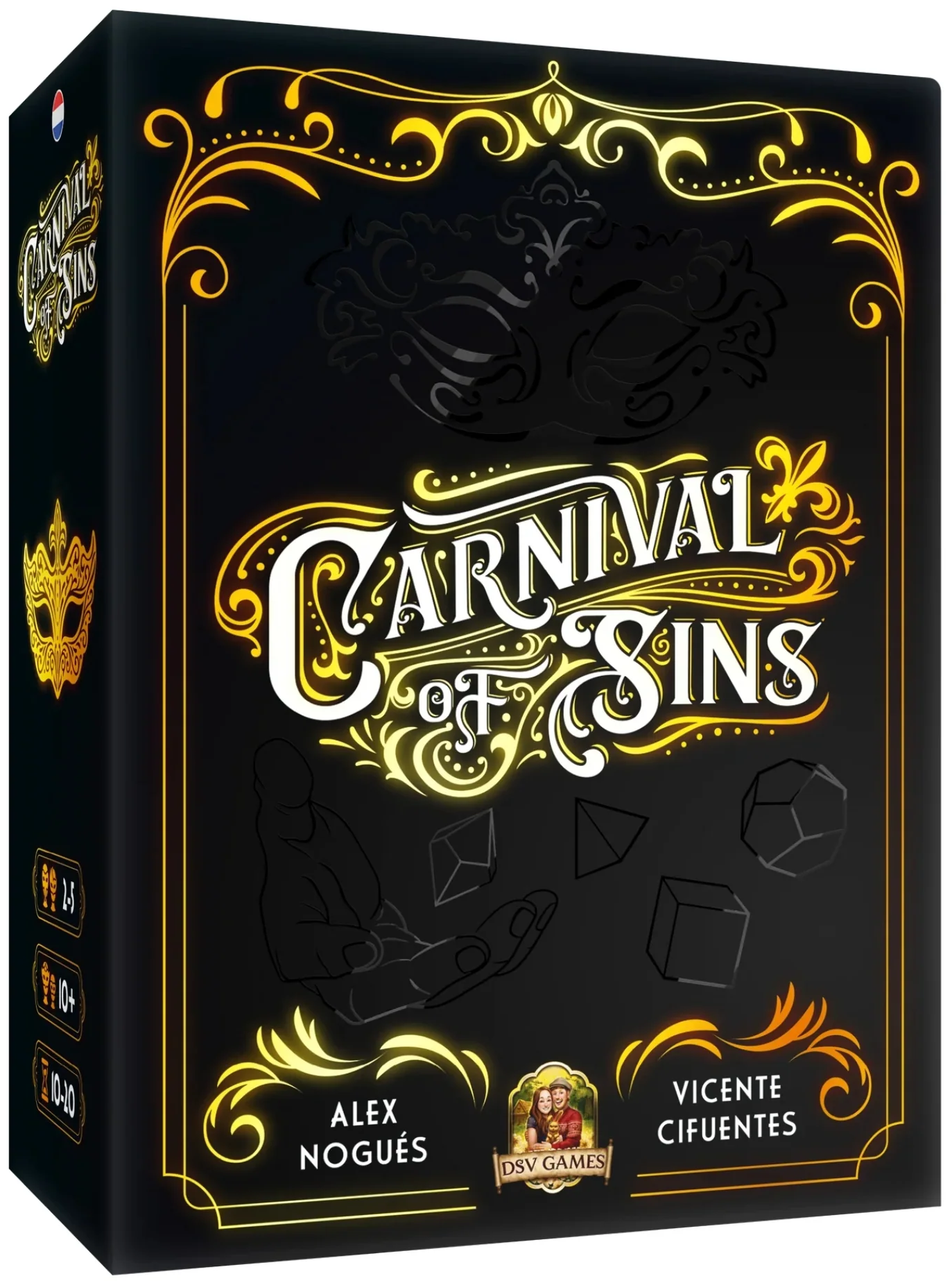 Carnival of Sins (NL) (Bordspellen), DSV Games Carnival of Sins (NL) (Bordspellen), DSV Games