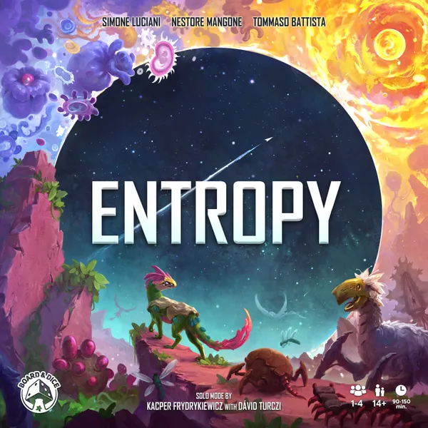 Entropy (Bordspellen), Board & Dice