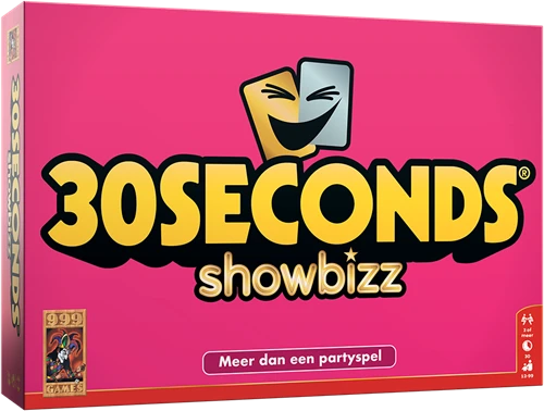 30 Seconds: Showbizz (2026) (Bordspellen), 999 Games 30 Seconds: Showbizz (2026) (Bordspellen), 999 Games