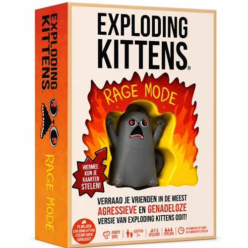 Exploding Kittens Uitbreiding: Rage Mode (NL) (Bordspellen), Exploding Kittens Exploding Kittens Uitbreiding: Rage Mode (NL) (Bordspellen), Exploding Kittens