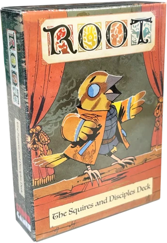 Root Uitbreiding: Squires and Disciples Deck (Bordspellen), Leder Games Root Uitbreiding: Squires and Disciples Deck (Bordspellen), Leder Games