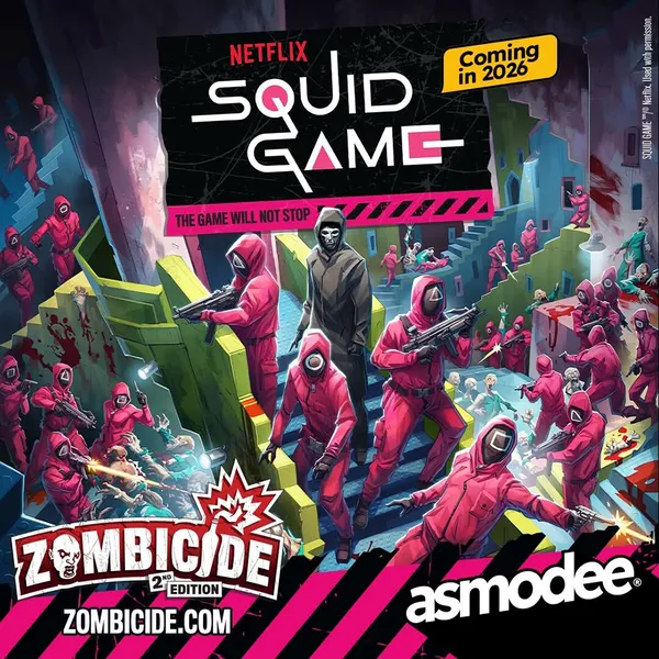 Zombicide 2nd Edition Uitbreiding: Squid Game (Bordspellen), Asmodee Zombicide 2nd Edition Uitbreiding: Squid Game (Bordspellen), Asmodee