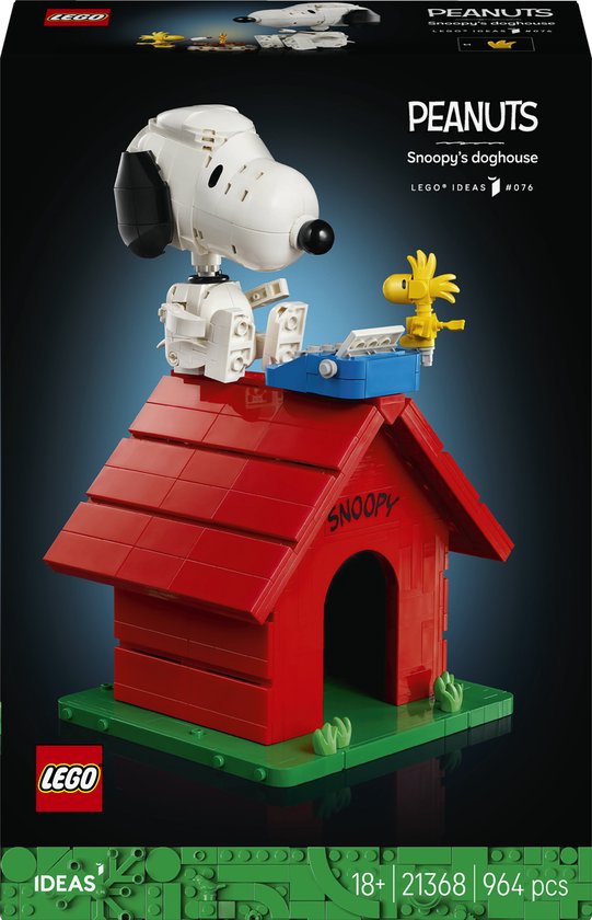 Boxart van Peanuts: Snoopy's Doghouse (Ideas) (21368) (Ideas), Ideas