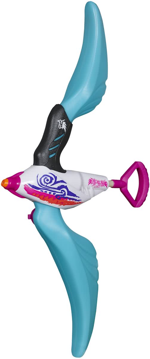 NERF Rebelle Super Soaker Dolphina Bow - Waterpistool (Nerf), Hasbro