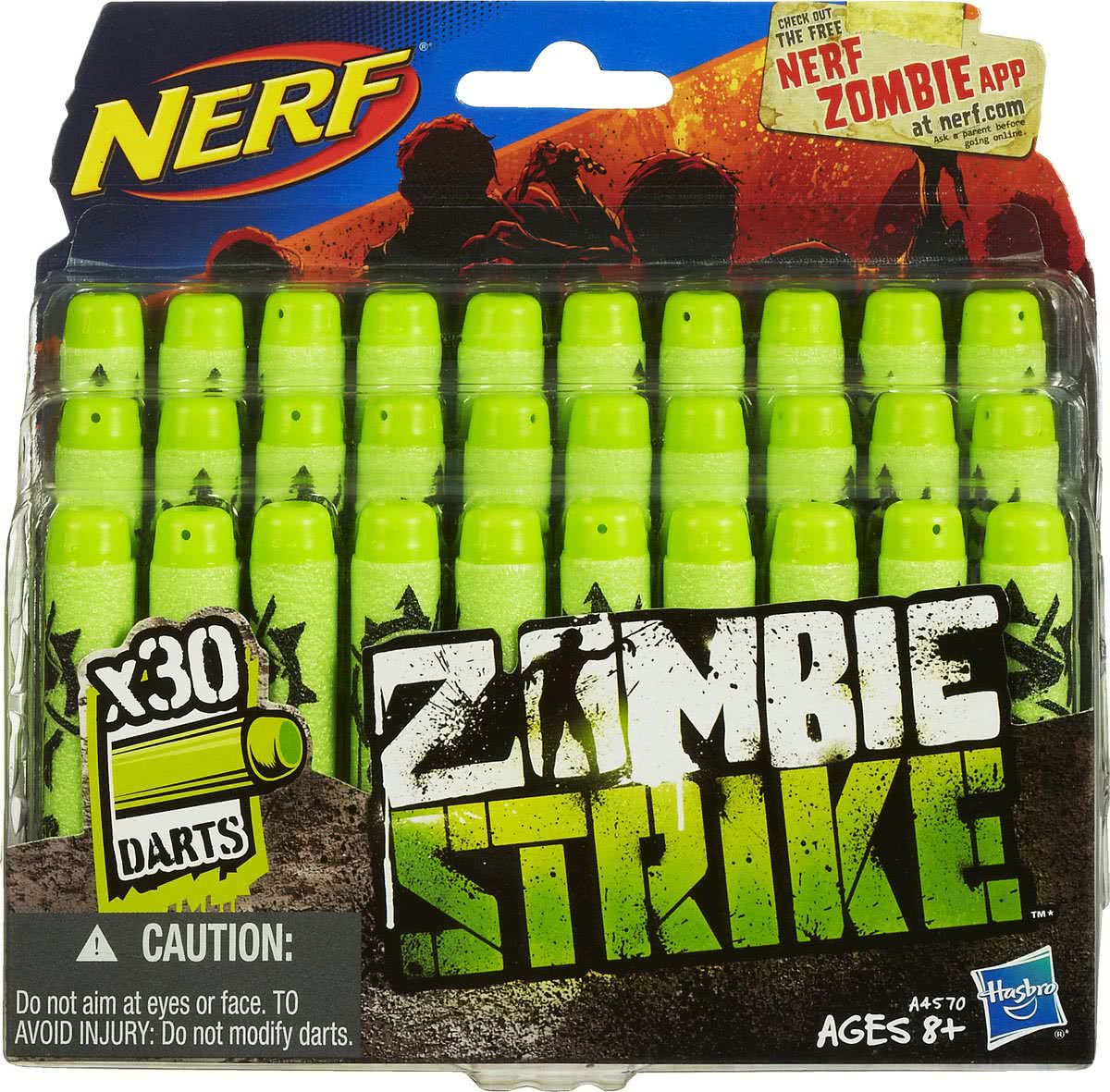 NERF Zombie Strike Refill - 30 Darts (Nerf), Hasbro