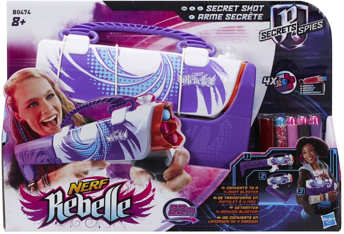 NERF Rebelle Secret Shot - Blaster (Nerf), Hasbro