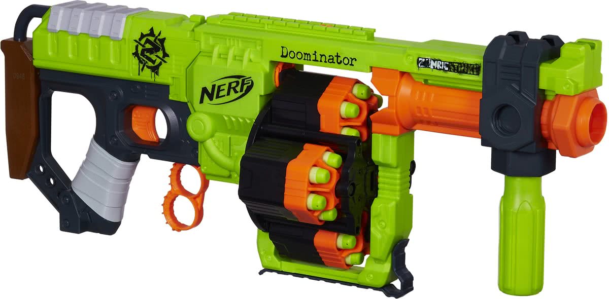 NERF Zombie Strike Doominator - Blaster (Nerf), Hasbro