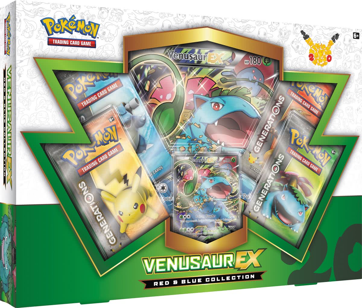 Pokemon 20th Anniversary Collection Box: Venusaur-EX (Pokemon), The Pokemon Company