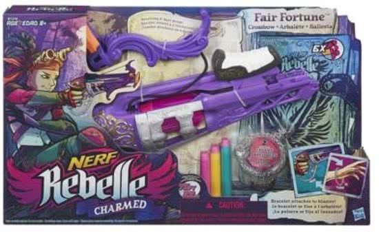 NERF Rebelle Charmed Fair Fortune Crossbow (Nerf), Hasbro
