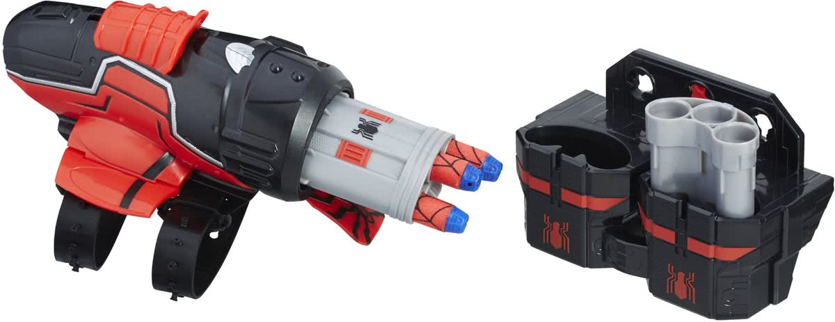 NERF Spider-Man Rapid Reload - Blaster (Nerf), Hasbro