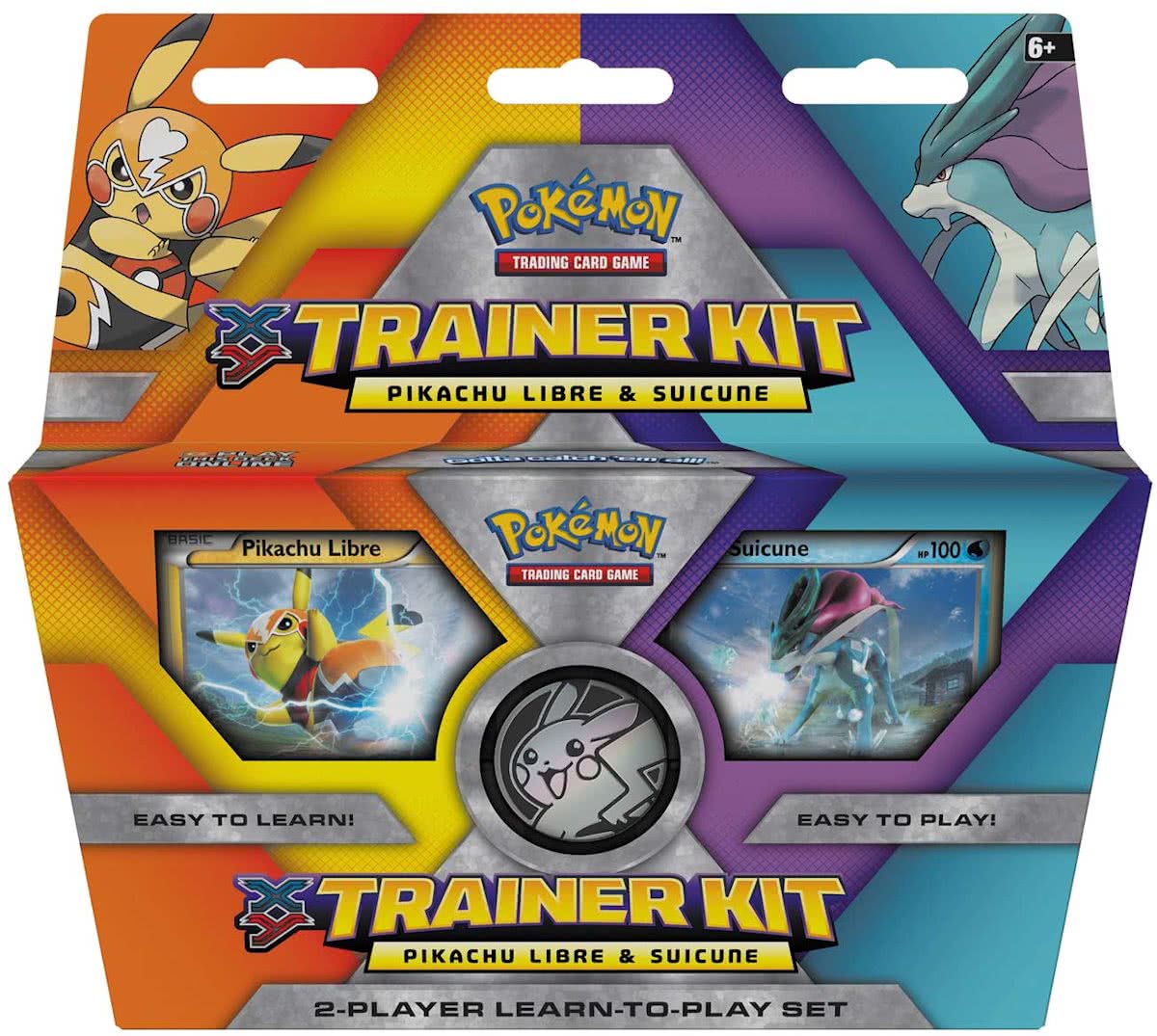 Pokemon Trainer Kit: Learn 2 Play Set met Pikachu Libre & Suicune (Pokemon), The Pokemon Company